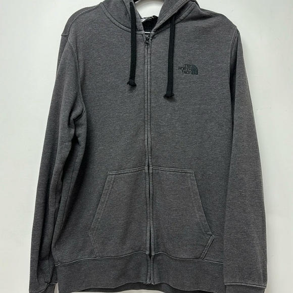 THE NORTH FACE men's sweatshirt grey size M zip up - Picture 1 of 10